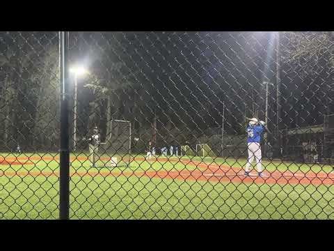 Finn Baxter, Class of 2030, 1B/3B/RHP Round of Batting Practice, Two baseballs hit over 300 Feet.