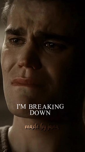 Heartbreaking Moment: Stefan Crying - The Vampire Diaries