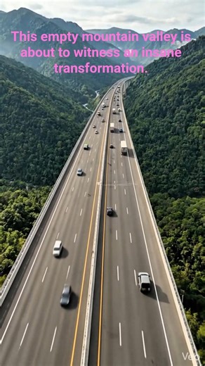 Road Renovation ai Insane Mountain Viaduct #shorts #viral #renovation #bridge #roadconstruction