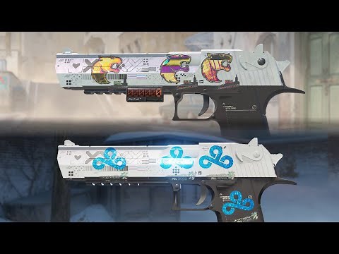 Desert Eagle Printstream Sticker Crafts - CS2 Skins