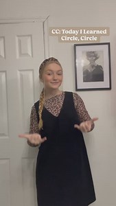 Circle in ASL (Not a Teacher) #americansignlanguage #signlanguage #signoftheday #signing #circle #learninglanguages | Asl for teens