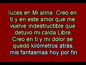 Creo en Ti-Reik karaoke