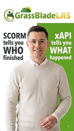 SCORM vs xAPI: Your LMS is missing the real story 📊 #xAPI #Shorts