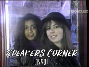 CITYTV SPEAKERS CORNER (October, 1990)