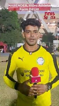 Narendar Opens Up About Knee Injury & 100m Performance | National Open 2026