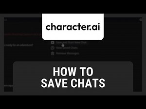 Character.AI: How to Save Chats