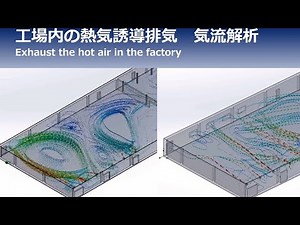 暑熱対策（気流解析）