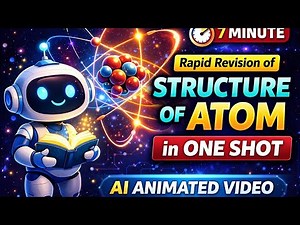 Structure of Atom Class 9 Science Rapid Revision 🔥🔥 A.I