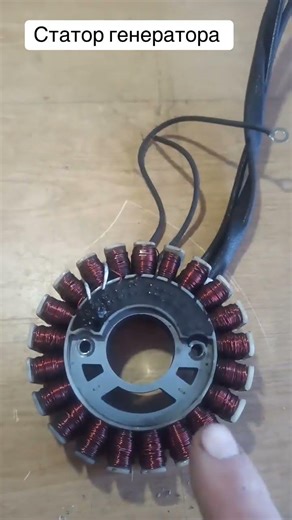Rewinding the inverter generator stator
