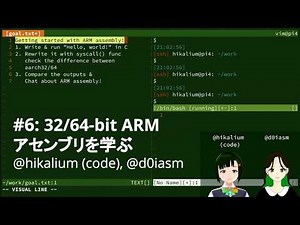#6: Learn 32/64-bit ARM assembly