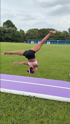 Learn the HANDSLESS STAR PUNCH in 1 minute or less #artisticgymnastics