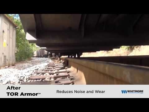 TOR Armor® - Top of rail friction modifier before and after video