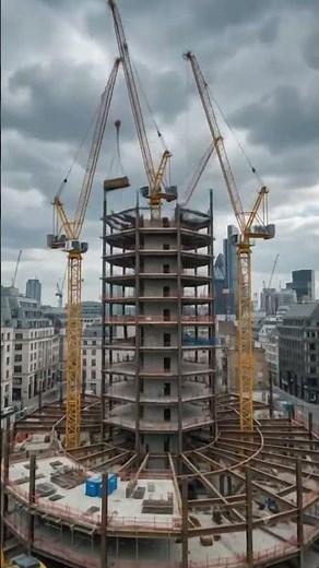 The Gherkin Built in 10 Seconds 🏙️ | London's Futuristic Icon