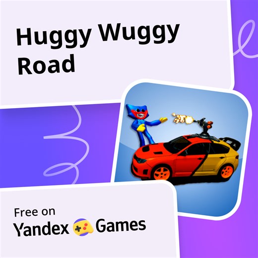 Huggy Wuggy Road - play online for free on Yandex Games