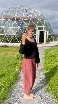 Home inside a Dome allows them to live in the Arctic! #shorts