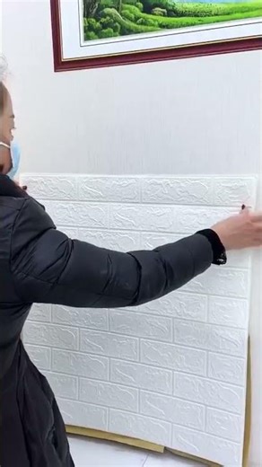 Hide Stained Walls Instantly! Peel-Stick Wallpaper Hack #HomeHacks #DIY