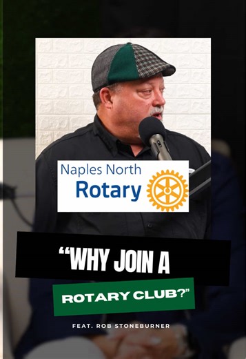 Why join a rotary club? 🤔 The Naples North Rotary Club is home to both Natalie and Rob and many other influential voices of #swfl In short, they’re a charitable organization made up of local professionals. Find out more about it in our episode with Rob! #bonitasprings #SWFL #naplesflorida #estero