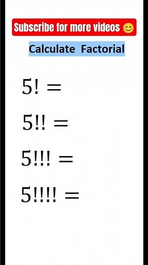 Factorial Question That Confuses 99% of Students! 🔥