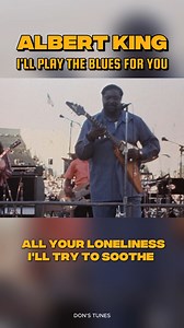 Albert King performs "I'll Play the Blues for You" live at Wattstax - a benefit concert organized by Stax Records on August 20, 1972. #bluesmusic #guitar #albertking #blues #gibsonguitars #bluesrock | Don's Tunes