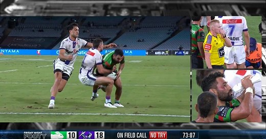 Meaney saves the try