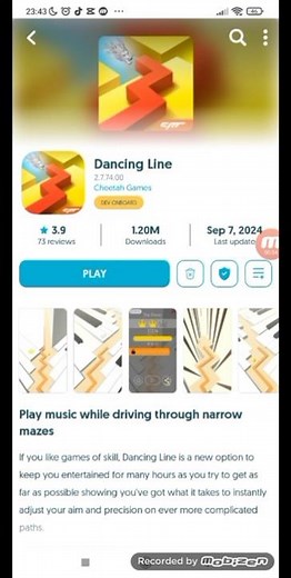 How to Download - Dancing Line