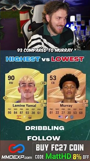 Highest vs Lowest Stat in FC 27 Ultimate Team!