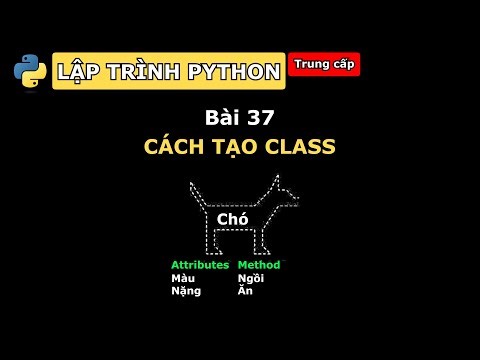 #37 Cách tạo class trong python - Lập trình python - vninfographic