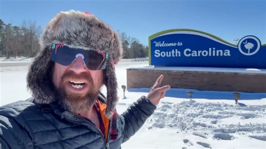 Melting begins after record-setting bomb cyclone in the Carolinas