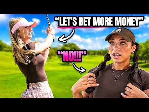 We Bet Money Every Hole & Things Got Intense | Golf Girl Games
