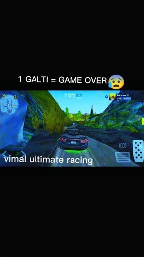1 Galti Aur Game Over 😈#short video # extreme car darving simulator #gaming #trending
