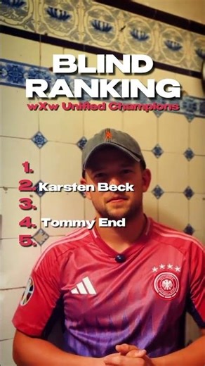 Blind Ranking mit Nick Schreier: wXw Unified World Wrestling Champions