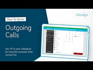 How to Cloudya: How to successfully navigate the cloud telephone system by NFON (Outgoing Calls)