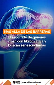 👉En el programa Más Allá de las Barreras, que se transmite por Misiones Online, integrantes de Fibromialgia Misiones revelaron los desafíos de vivir con esta enfermedad crónica, de difícil diagnóstico y síntomas invisibles. Describieron el largo recorrido médico y el alto costo tanto físico como emocional. Destacaron los avances en Misiones y la lucha por el reconocimiento legal de la patología para mejorar la calidad de vida de los pacientes. | misionesonline.net