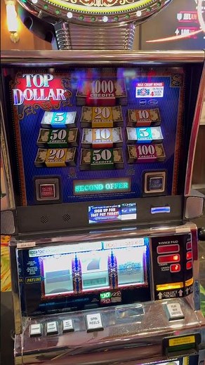 FIRST SPIN Magic on Og Top Dollar! #slots #casino #lasvegas