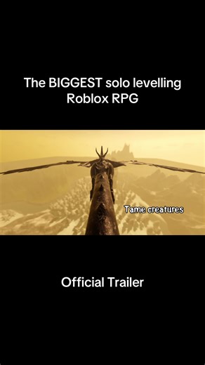 The Biggest Solo Leveling Roblox RPG Trailer