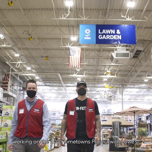 One of my first jobs was at Lowe’s, and I’m thankful to be partnering with them now to help celebrate their 100th birthday. Through #100Hometowns, Lowe's Home Improvement is completing 100 community impact projects across the country starting with a renovation of the Boys & Girls Clubs of America in my hometown of Chattanooga. We want to know what’s possible in your community! Nominate your project today: https://lowes100hometowns.com #ad | Kane Brown