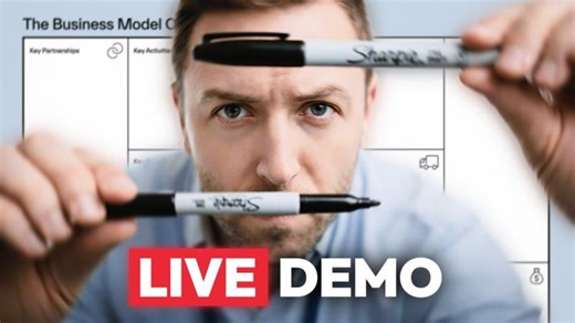 Business Model Canvas: Step-by-Step Workshop (Real Example) | Nick Himowicz