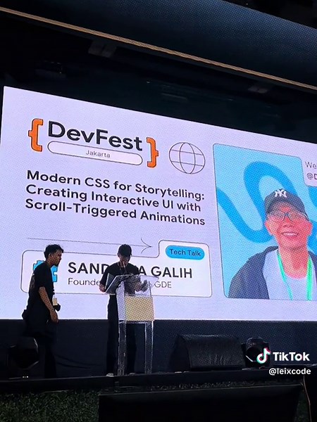 Great Experience With Google Developer Expert @Sandhika Galih #googledevelopers #devfest2024#coding #it