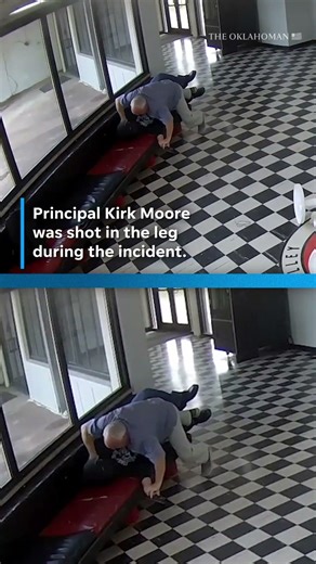 Video shows Pauls Valley principal tackling school shooter, halting attack