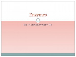 Enzymes - SlideServe
