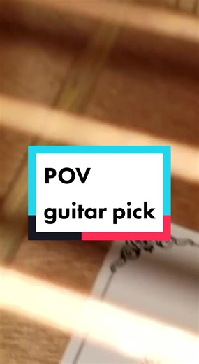 POV Guitar Pick Dropping into Guitar Funny Comedy Video