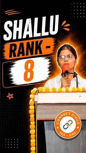 Shallu | Rank - 8 | RAS 2024 | Connect Civils RAS#