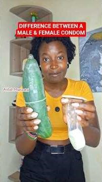 Male Condom vs Female Condom Explained|What You Need to Know About Condoms#stayprotected#difference