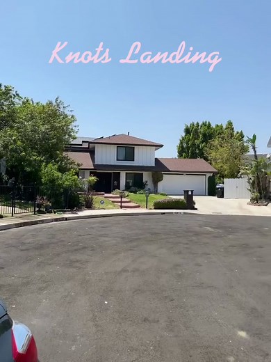 Exploring Classic TV Scenes from Knots Landing in Granada Hills, California