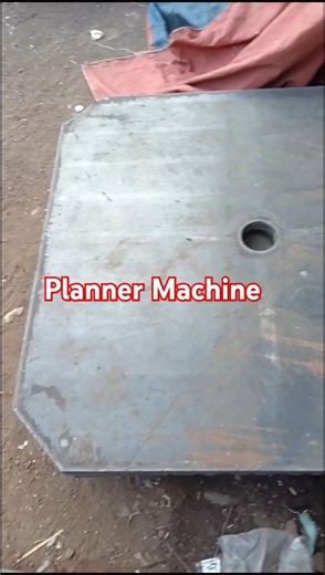 Planer Machine Plate Finishing Process | Heavy Duty Surface Machining #PlanerMachine#PlateFinishing
