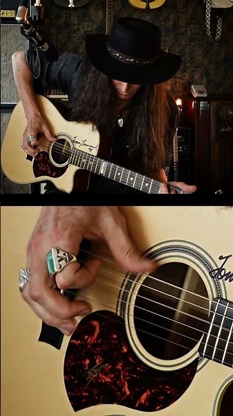 VOODOO CHILD 💀🔥 Acoustic Fingerstyle Blues Guitar Jimi Hendrix Cover