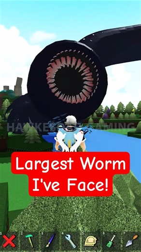 Roblox Build a Boat for Treasure This is Insane! Largest Worm in BABFT?! #babft #roblox