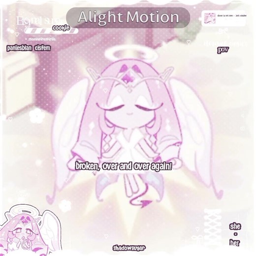 🥛🍬 . #SHADOWSUGAR :: day 1 #cookierunkingdom #shipedit #cookierun #blowup #fypage #crk #foryou