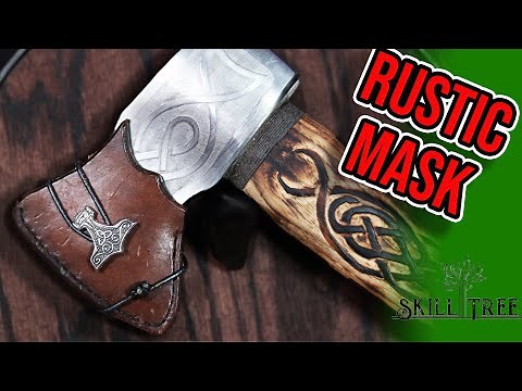 Make A Leather Hatchet Sheath