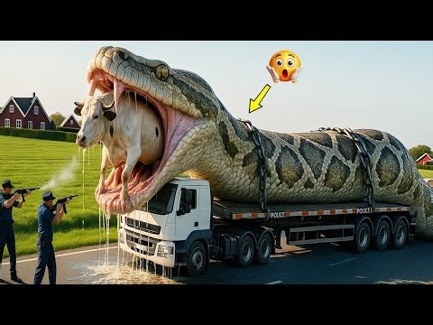 Heroic Rescue Team Saves Lonely Cow from Deadly Giant Python🐍 | Animal Rescue VN